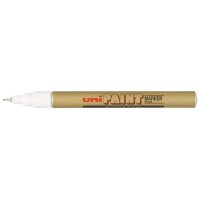 uni-ball Marqueur permanent PAINT MARKER PX203, blanc