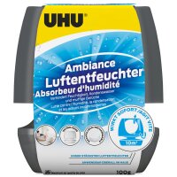 UHU Luftentfeuchter Ambiance, 100 g, anthrazit
