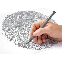 STAEDTLER Feutre à pigment, étui de 4, noir