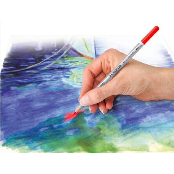 STAEDTLER Aquarellstift karat, 24er Metalletui