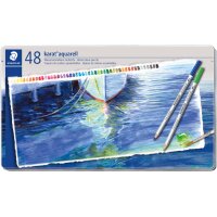 STAEDTLER Crayon aquarellable karat aquarelle, étui de 48