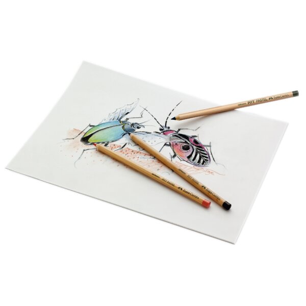 FABER-CASTELL Buntstifte PITT PASTELL, 36er Metalletui