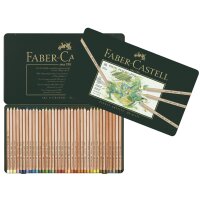 FABER-CASTELL Buntstifte PITT PASTELL, 36er Metalletui