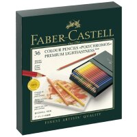 FABER-CASTELL Crayons de couleur POLYCHROMOS,boîte...