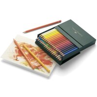 FABER-CASTELL Crayons de couleur POLYCHROMOS,boîte...