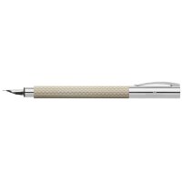 FABER-CASTELL Stylo plume Ambition OpArt White Sand