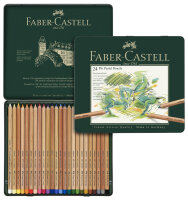 FABER-CASTELL Crayons de couleur PITT PASTELL,...