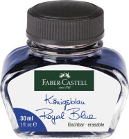 FABER-CASTELL Flacon dencre, contenu: 30 ml, bleu roy