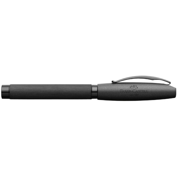 FABER-CASTELL Füllhalter Essentio Aluminium, schwarz, EF