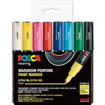 POSCA Pigmentmarker PC-1MC, 16er Etui