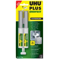 UHU 2-Komponenten-Klebstoff plus endfest, 163 g in Tube