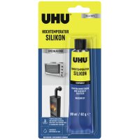 UHU Hochtemperatur-Silikon, schwarz, 80 ml Tube