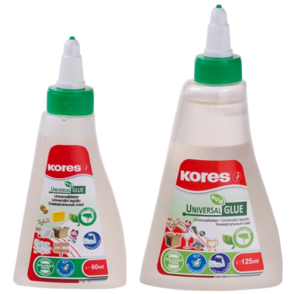 Kores Alleskleber "UNIVERSAL ECO GLUE", Inhalt: 60 ml