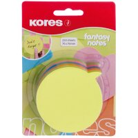 Kores Haftnotizen-Würfel "Sprechblase", 70 x 70 mm, blanko