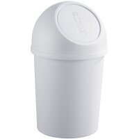 helit Abfalleimer "the flip", 6 Liter, lichtgrau