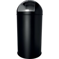 helit Edelstahl-Abfalleimer "the dome", 50...