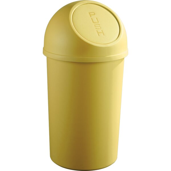 helit Poubelle the flip, 45 litres, jaune