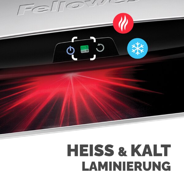 Fellowes Laminiergerät Neptune 3, DIN A3, schwarz silber