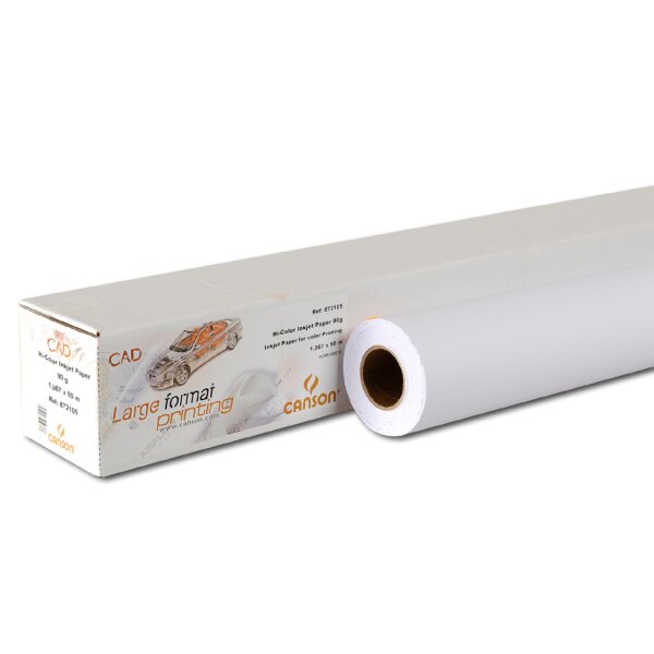 CANSON Inkjet-Plotterrolle HiColor, 914 mm x 50 m, weiss