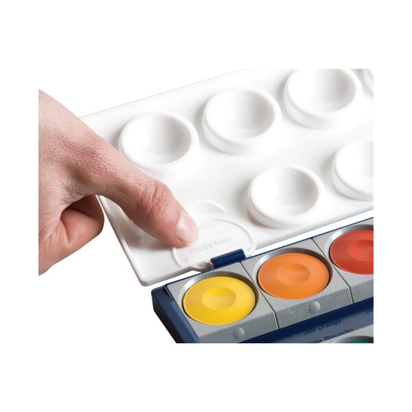 PELIKAN Couleur opaquen 735K/12 12 couleurs Blanc opaque