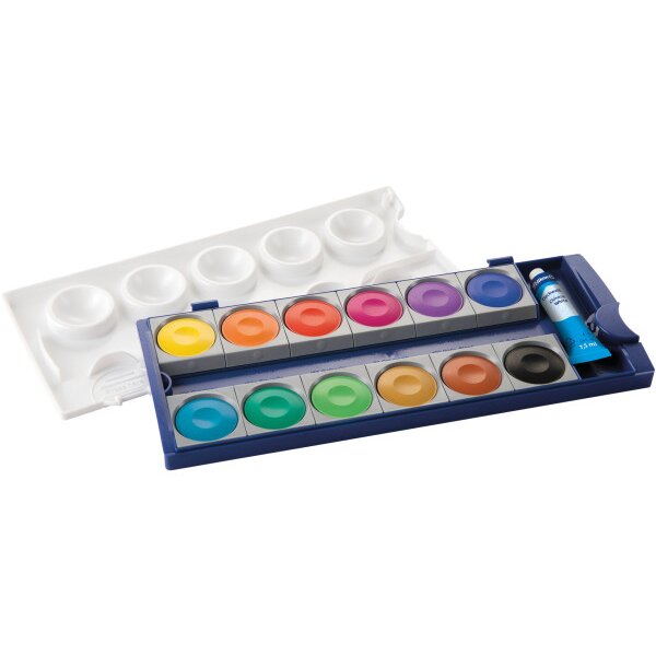 PELIKAN Couleur opaquen 735K/12 12 couleurs Blanc opaque