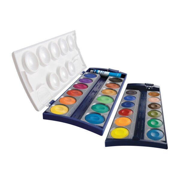 PELIKAN Couleur opaquen 735K/24 24 couleurs Blanc opaque