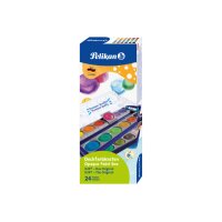 PELIKAN Deckfarben 735K/24 24 Farben Deckweiss