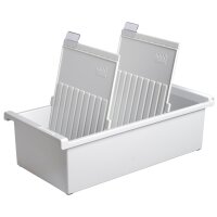 HAN Karteikasten-Stützplatte A5 hoch, lichtgrau