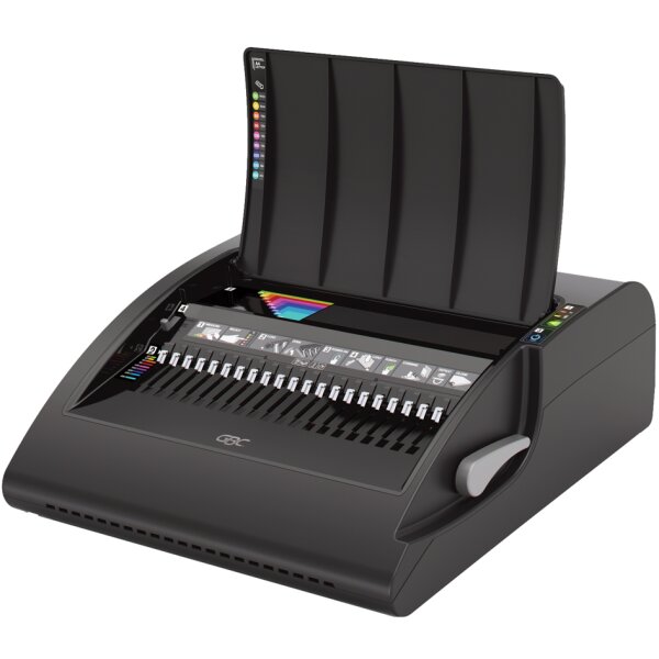 GBC Perforelieuse &eacute;lectrique CombBind C210E, noir