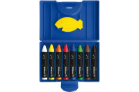 PELIKAN Crayons de cire Griffix 722959 8 couleurs ass....
