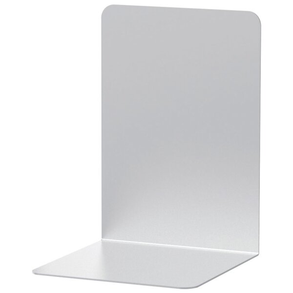 MAUL Serre-livres, en aluminium, (L)120 x (P)120 x (H)175 mm