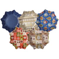 STARPAK Adventsteller, sternförmig, 2-er Pack