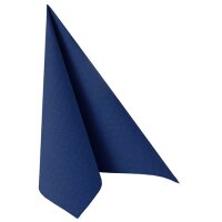 PAPSTAR Serviette ROYAL Collection, bleu foncé