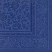 PAPSTAR Serviette ROYAL Collection Ornaments, bleu...
