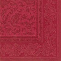 PAPSTAR Serviette ROYAL Collection Ornaments, bordeaux