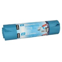 STARPAK Sac poubelle LDPE, 120 litres, bleu