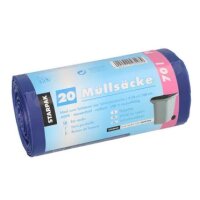 STARPAK Mülleimerbeutel HDPE, 60 Liter, weiss
