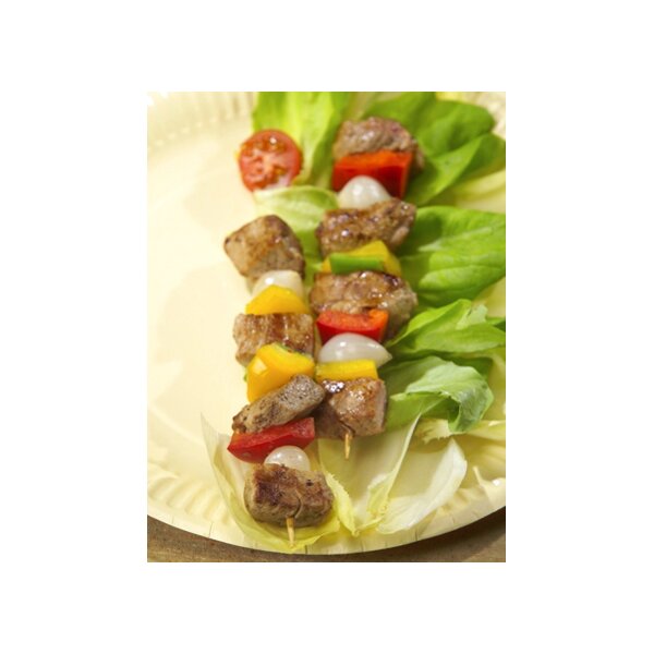 PAPSTAR Pique à brochette pure, en bois, longueur: 200 mm
