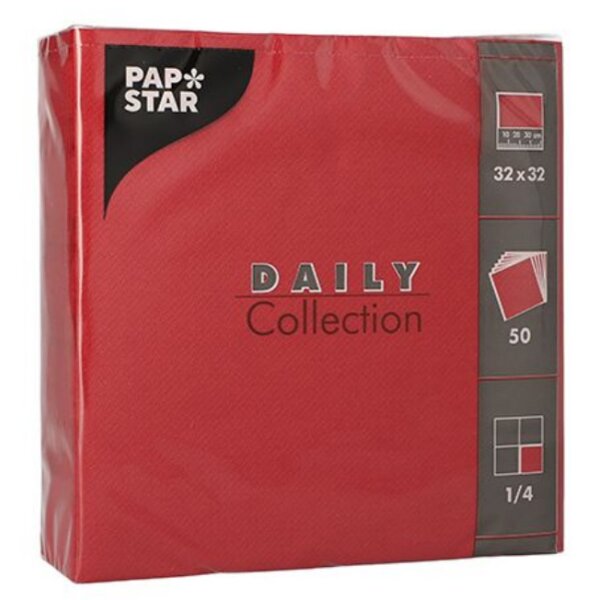 PAPSTAR Lunch-Servietten, 320 x 320 mm, 3-lagig, champagner