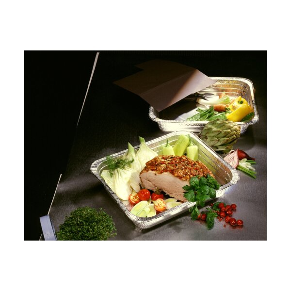 STARPAK Aluminium-Gastronorm-Behälter, eckig