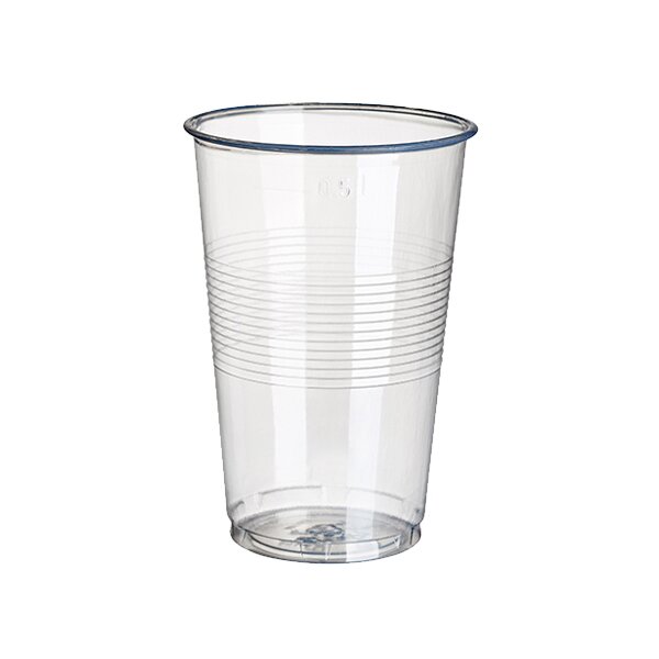 STARPAK Kunststoff-Trinkbecher PP, 0,3 l, transparent, 100er