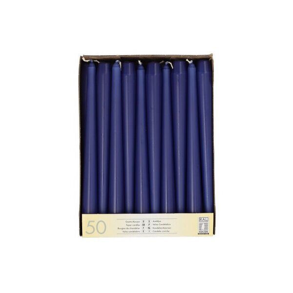 STARPAK Leuchterkerzen, 22 mm, weiss, 50er Pack
