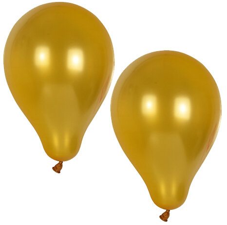 PAPSTAR Ballon de baudruche Metallic, or