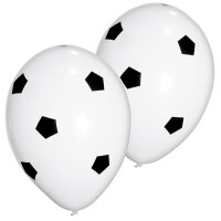 PAPSTAR Ballon de baudruche Soccer, noir/blanc