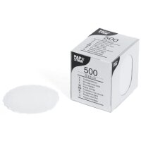 PAPSTAR Tassendeckchen rund, weiss, Durchmesser: 8,5 cm
