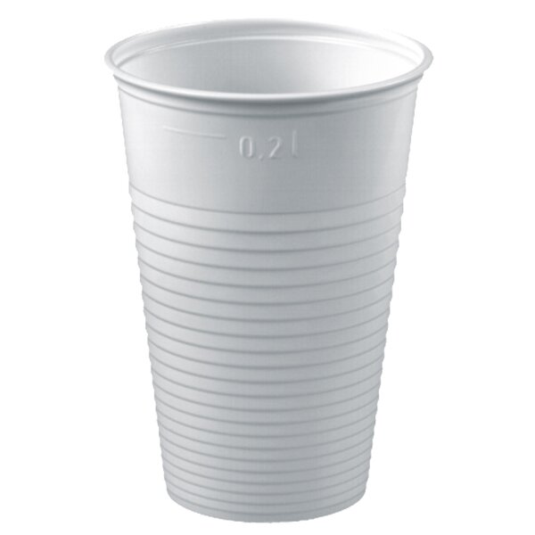 STARPAK Kunststoff-Trinkbecher PP, 0,2 l, transparent, 100er