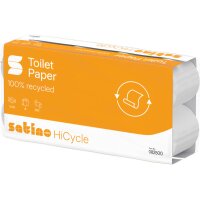 SATINO Papier de toilette HiCycle 082500 250 coupons, 8...