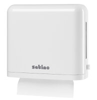 satino by wepa Distributeur dessuie-mains Interfold, blanc