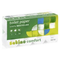 satino by wepa Toilettenpapier Comfort, 2-lagig, hochweiss