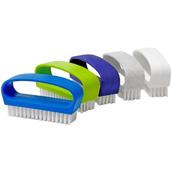 Peggy Perfect Brosse à ongles avec poignée, en plastique